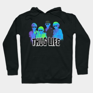 golden girls thug life retro Hoodie